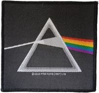 Pink Floyd - Patch Dark Side Of The Moon (9,7 10 ryhmässä MERCHANDISE / Kangasmerkki / Pop-Rock @ Bengans Skivbutik AB (5577398)