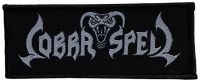 Cobra Spell - Patch Logo (4 X 10 Cm) ryhmässä MERCHANDISE / Kangasmerkki / Heavy Metal @ Bengans Skivbutik AB (5577432)