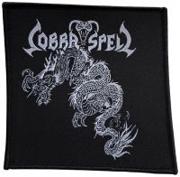 Cobra Spell - Patch White Dragon (9,9 X 10 Cm) ryhmässä MERCHANDISE / Kangasmerkki / Heavy Metal @ Bengans Skivbutik AB (5577433)