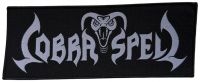 Cobra Spell - Patch Logo Stripe (7,8 X 19,5 Cm) ryhmässä MERCHANDISE / Kangasmerkki / Heavy Metal @ Bengans Skivbutik AB (5577434)