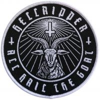 Hellripper - Patch Goatmaster White (9 Cm) ryhmässä MERCHANDISE / Kangasmerkki / Heavy Metal @ Bengans Skivbutik AB (5577456)