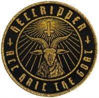 Hellripper - Patch Goatmaster Gold (9 Cm) ryhmässä ME SUOSITTELEMME / Perjantain julkaisut / 2025-01-31 @ Bengans Skivbutik AB (5577457)