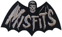 Misfits - Patch Bat Logo (6,2 X 10,2 Cm) ryhmässä MERCHANDISE / Kangasmerkki / Pop-Rock @ Bengans Skivbutik AB (5577578)