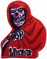 Misfits - Patch Red Cape Fiend (8,7 X 6,9 Cm) ryhmässä ME SUOSITTELEMME / Perjantain julkaisut / 2025-01-31 @ Bengans Skivbutik AB (5577583)