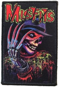 Misfits - Patch Nightmare Fiend (10,2 X 6,8 C ryhmässä MERCHANDISE / Kangasmerkki / Pop-Rock @ Bengans Skivbutik AB (5577586)
