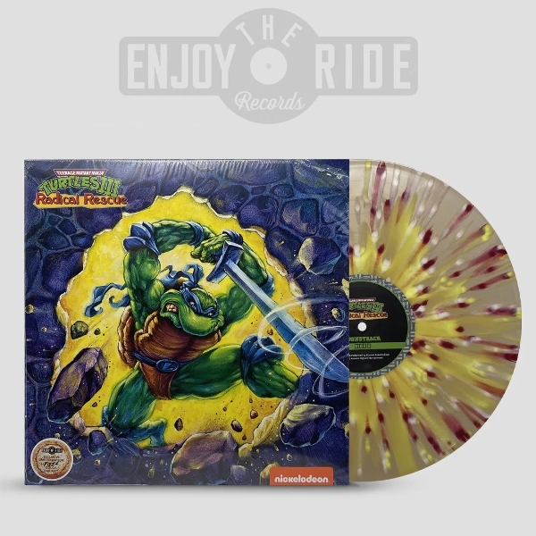 Konami Kukeiha Club - Teenage Mutant Ninja Turtles: Radical Rescue ryhmässä VINYYLI / Film-Musikal @ Bengans Skivbutik AB (5577886)