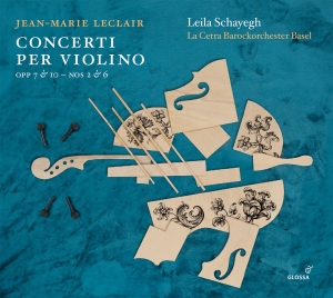 Jean-Marie Leclair - Concerti Per Violino Opp. 7 & 10 , ryhmässä CD / Klassiskt @ Bengans Skivbutik AB (5577938)