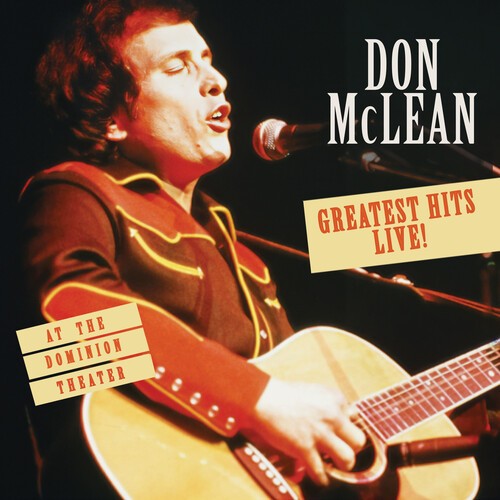Mclean Don - Greatest Hits Live! At The Dominion ryhmässä VINYYLI / Pop-Rock @ Bengans Skivbutik AB (5578115)