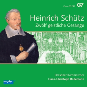 Schütz - Zwölf Geistliche Gesänge Swv 420-43 ryhmässä CD / Klassiskt @ Bengans Skivbutik AB (5578452)