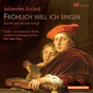 Eccard - Fröhlich Will Ich Singen - Sacred A ryhmässä CD @ Bengans Skivbutik AB (5578458)