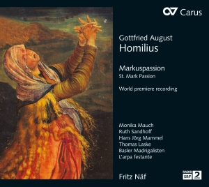 Homilius - St Mark Passion ryhmässä CD / Klassiskt @ Bengans Skivbutik AB (5578465)