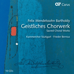 Mendelssohn - Motets, Psalms, Choral Cantatas ryhmässä CD / Klassiskt @ Bengans Skivbutik AB (5578467)
