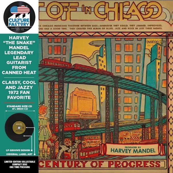 Harvey Mandel - Get Off In Chicago ryhmässä CD / Jazz @ Bengans Skivbutik AB (5578485)