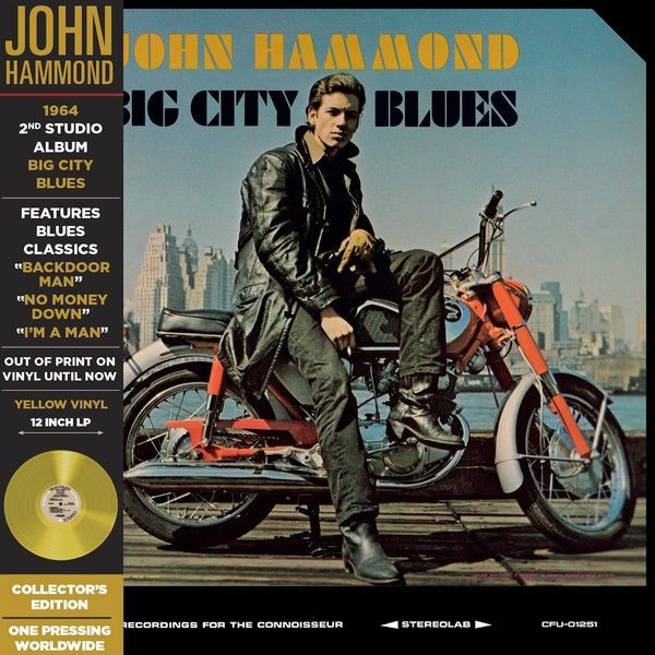 John Paul Hammond - Big City Blues ryhmässä VINYYLI / Blues @ Bengans Skivbutik AB (5578490)