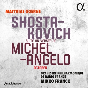 Dmitri Shostakovich - Suite On Verses Of Michelangelo ryhmässä CD @ Bengans Skivbutik AB (5578498)