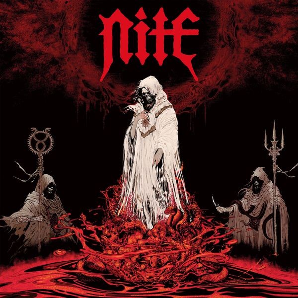Nite - Cult Of The Serpent Sun (Black Viny ryhmässä VINYYLI / Hårdrock @ Bengans Skivbutik AB (5578522)