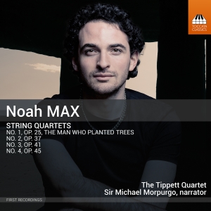 Noah Max - String Quartets ryhmässä ME SUOSITTELEMME / Perjantain julkaisut / 2025-03-07 @ Bengans Skivbutik AB (5578656)