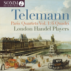 Telemann G P - Paris Quartets, Vol. 1: 6 Quadri (1 ryhmässä ME SUOSITTELEMME / Perjantain julkaisut / 2025-03-14 @ Bengans Skivbutik AB (5578667)