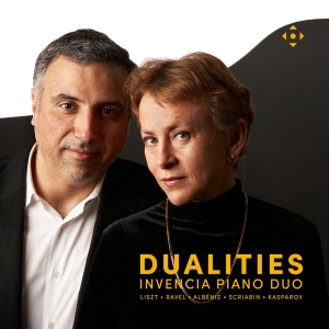 Invencia Piano Duo - Dualities ryhmässä ME SUOSITTELEMME / Perjantain julkaisut / 2025-03-07 @ Bengans Skivbutik AB (5578683)