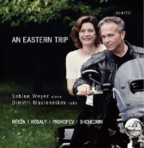 Sabine Weyer Dimitri Maslennikov - An Eastern Trip ryhmässä CD @ Bengans Skivbutik AB (5578703)