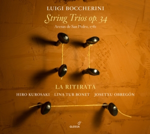 Luigi Boccherini - Streichtrios Op. 34 ryhmässä CD / Klassiskt @ Bengans Skivbutik AB (5578737)
