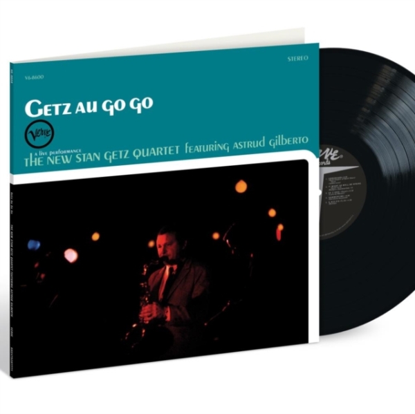 The New Stan Getz Quartet Astrud G - Getz Au Go Go ryhmässä VINYYLI / Jazz @ Bengans Skivbutik AB (5578804)