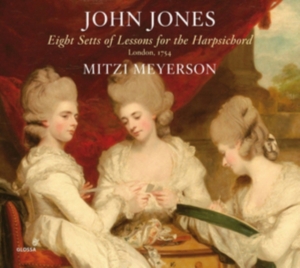 John Jones - Eight Sets Of Lessons For The Harps ryhmässä CD / Klassiskt @ Bengans Skivbutik AB (5578862)
