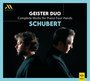Geister Duo - Schubert: Complete Works For Piano Four Hands ryhmässä CD / Klassiskt @ Bengans Skivbutik AB (5579208)