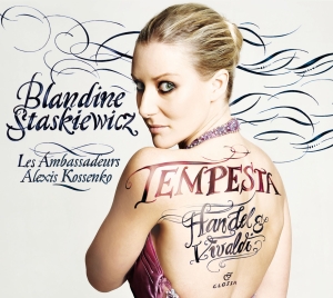 Blandine Staskiewicz - Tempesta - Arias By Handel & Vivald ryhmässä CD / Klassiskt @ Bengans Skivbutik AB (5579231)