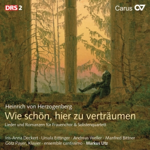 Herzogenberg - Wie Schön Hier Zu Verträumen - Lied ryhmässä CD / Klassiskt @ Bengans Skivbutik AB (5579260)