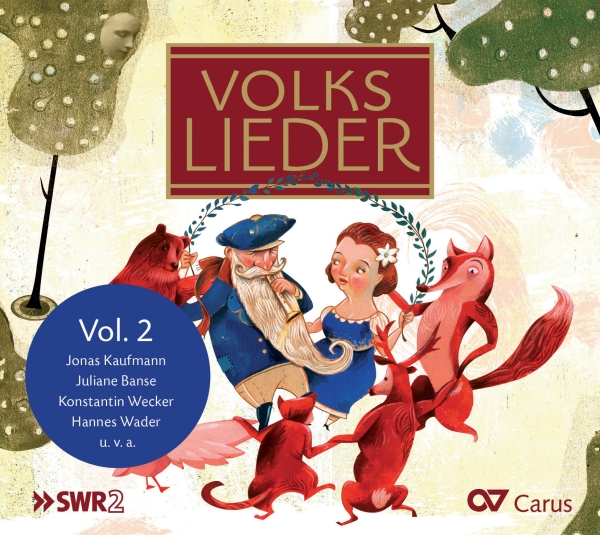 Volks Lieder - Folk Songs Vol. 2 ryhmässä CD / Klassiskt @ Bengans Skivbutik AB (5579266)
