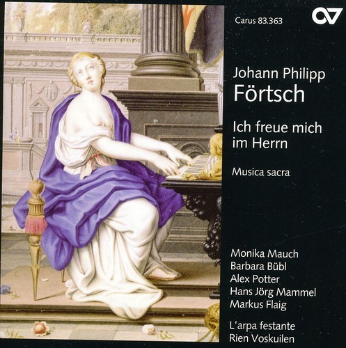 Förtsch - Ich Freuen Mich Im Herrn - Musica S ryhmässä CD / Klassiskt @ Bengans Skivbutik AB (5579270)