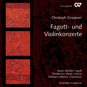 Graupner - Bassoon And Violin Concertos ryhmässä CD @ Bengans Skivbutik AB (5579271)