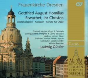 Homilius - Choral Preludes/Cantatas/Oboe Sonat ryhmässä CD / Klassiskt @ Bengans Skivbutik AB (5579294)