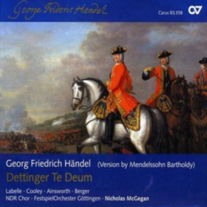 Händel - Händel: Dettinger Te Deum Hwv 283 - ryhmässä CD / Klassiskt @ Bengans Skivbutik AB (5579296)