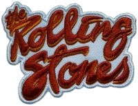 Rolling Stones - Patch Orange Logo (7 X 8,8 Cm) ryhmässä ME SUOSITTELEMME / Perjantain julkaisut / 2025-02-07 @ Bengans Skivbutik AB (5579355)