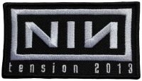 Nine Inch Nails - Patch Tension 2013 (5 X 8,8 Cm) ryhmässä MERCHANDISE / Kangasmerkki / Pop-Rock @ Bengans Skivbutik AB (5579361)