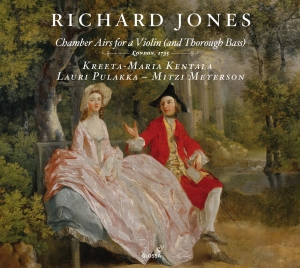Jones Richard - Chamber Airs For A Violin (And Thor ryhmässä CD / Klassiskt @ Bengans Skivbutik AB (5579416)