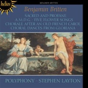 Britten - Sacred And Profane ryhmässä CD @ Bengans Skivbutik AB (557945)