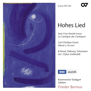 Kammerchor Stuttgart - Song Of Songs - Works By Lesure/Sch ryhmässä CD @ Bengans Skivbutik AB (5579457)