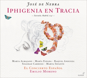 Nebra José De - Iphigenia En Tracia ryhmässä CD / Klassiskt @ Bengans Skivbutik AB (5579485)