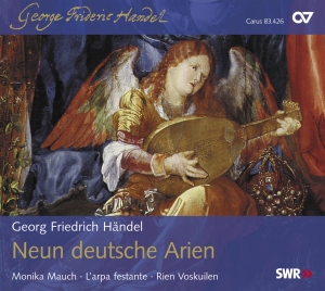 Händel - Nine German Arias Hwv 202-210/Three ryhmässä CD @ Bengans Skivbutik AB (5579600)