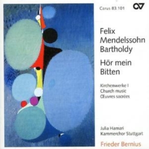 Mendelssohn - Sacred Music Vol. 1 ryhmässä CD / Klassiskt @ Bengans Skivbutik AB (5579666)