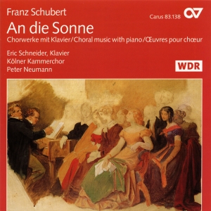 Schubert - An Die Sonne - Choral Music With Pi ryhmässä CD / Klassiskt @ Bengans Skivbutik AB (5579671)
