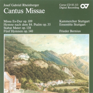 Rheinberger - Cantus Missae - Musica Sacra Vol. 2 ryhmässä CD @ Bengans Skivbutik AB (5579674)