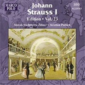 Johann Strauss I - Edition Vol 23 ryhmässä Externt_Lager / Naxoslager @ Bengans Skivbutik AB (557968)