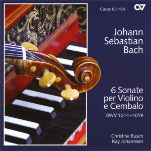 Bach J S - Sonatas For Violin And Harpsichord ryhmässä CD / Klassiskt @ Bengans Skivbutik AB (5579702)