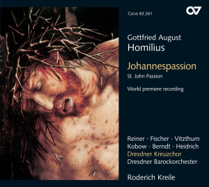 Homilius - St John Passion ryhmässä CD / Klassiskt @ Bengans Skivbutik AB (5579705)
