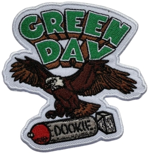 Green Day - Patch Dookie Eagle (9,1 X 8,8 Cm) ryhmässä MERCHANDISE / Kangasmerkki / Pop-Rock @ Bengans Skivbutik AB (5579718)