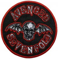 Avenged Sevenfold - Patch Deathbat (7,5 Cm) ryhmässä MERCHANDISE / Kangasmerkki / Heavy Metal @ Bengans Skivbutik AB (5579722)
